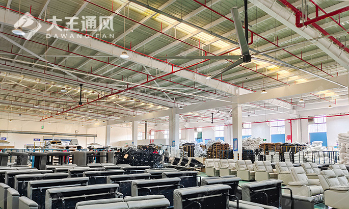 分揀倉庫-大型工業(yè)吊扇