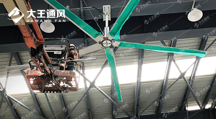 大王通風(fēng)大風(fēng)扇入駐武漢地鐵5號線
