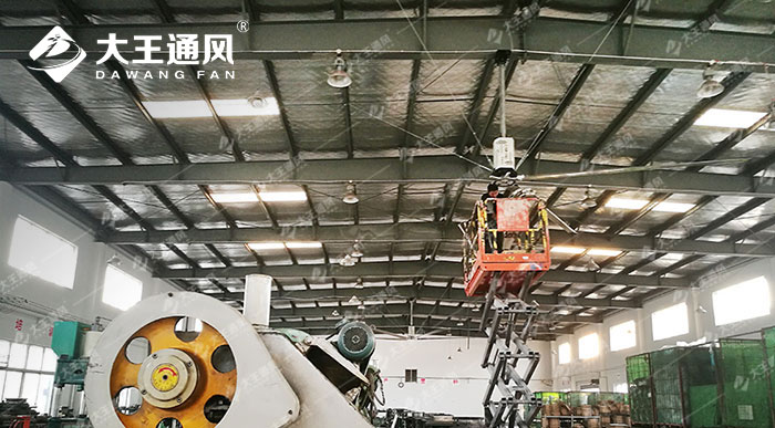 大型工業(yè)風(fēng)扇三大核心作用講解