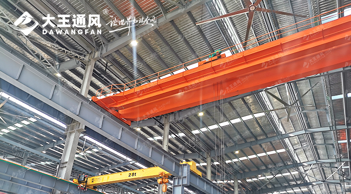 大王通風(fēng)入駐江陰方圓環(huán)鍛法蘭生產(chǎn)工廠