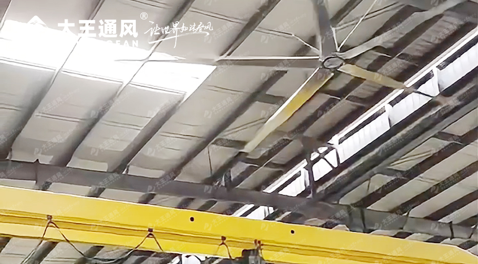 大王通風(fēng)工業(yè)大風(fēng)扇：助力臥龍電氣實現(xiàn)安全、高效的清涼降溫！