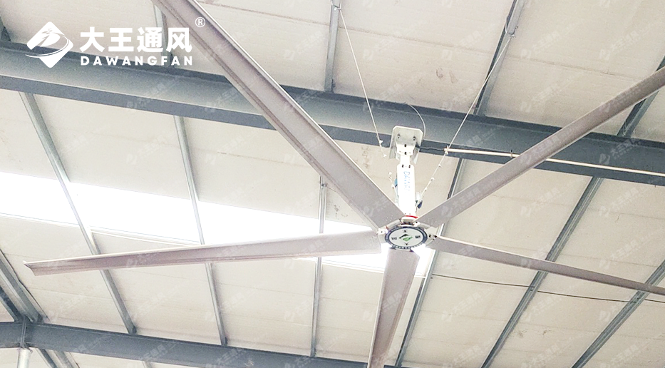 大王安全工業(yè)大風扇：鋼絲繩纏繞與平衡保護，為您的工業(yè)通風保駕護航